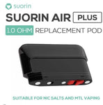 Suorin Air Plus Replacement Pod - 3.5ml - 0.7ohm & 1.0ohm Coils - Refillable