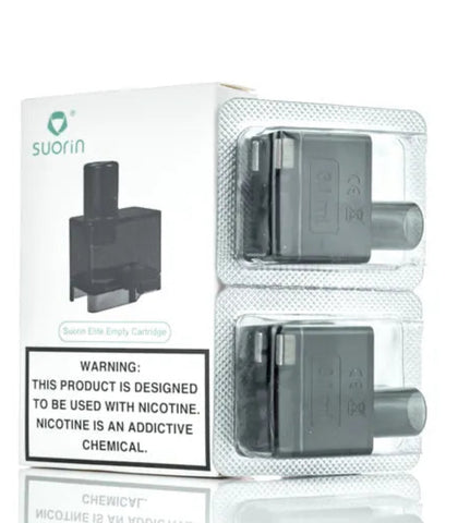 Suorin Elite Replacement Pods - 3.1ml - 2 Pack - Bottom Fill - Magnetic Connection