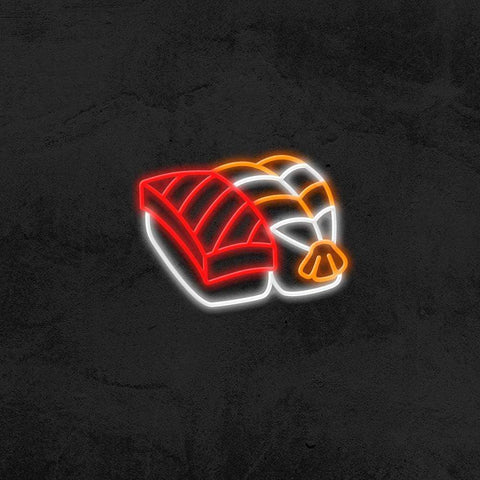 Sushi LED Neon Sign - Japanese Cuisine Wall Decor - Restaurant Decor