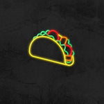 Tacos LED Neon Sign - Restaurant Wall Decor - Taco Truck Decor
