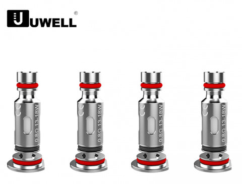 Uwell Caliburn G/G2 Replacement Coils - 4 Pack - 0.8ohm & 1.0ohm Mesh Coils