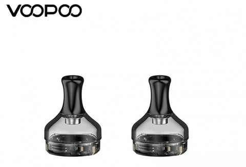 VOOPOO PnP MTL Replacement Pods 2ML/2CT/PK - Refillable Pod Cartridge with Lip Bionic Design, Compatible with V.SUIT, Drag X, and Drag S Kits for MTL Vaping.