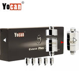 Yocan Evolve Plus quartz dual wax coils 5ct pack with advanced ceramic donut coil technology.